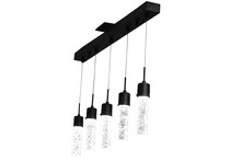 HOMEnhancements 70541 - Vivio Soffi 5-Light Linear Pendant - MB