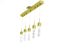 HOMEnhancements 70544 - Vivio Soffi 5-Light Linear Pendant - MG