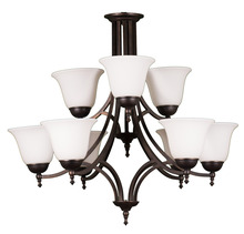 HOMEnhancements 17090 - Austin Upgrade 9-Light Chandelier - RB