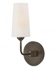 Hinkley 45000BX - Medium Single Light Sconce