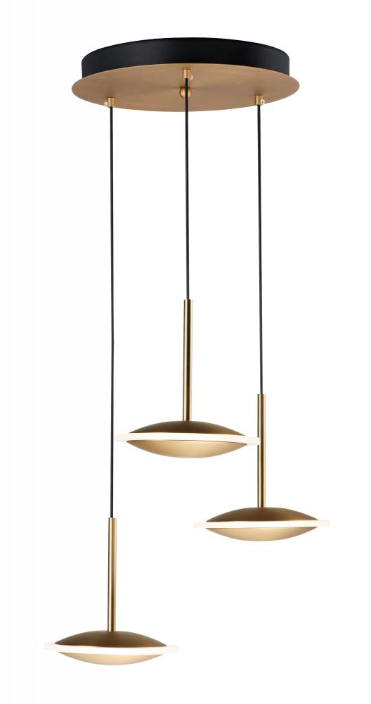 Saucer-Multi-Light Pendant